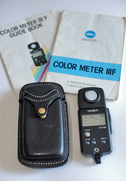 Minolta color temperature meter