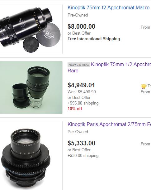 Curious Kinoptik Lens Question - Lenses & Lens Accessories