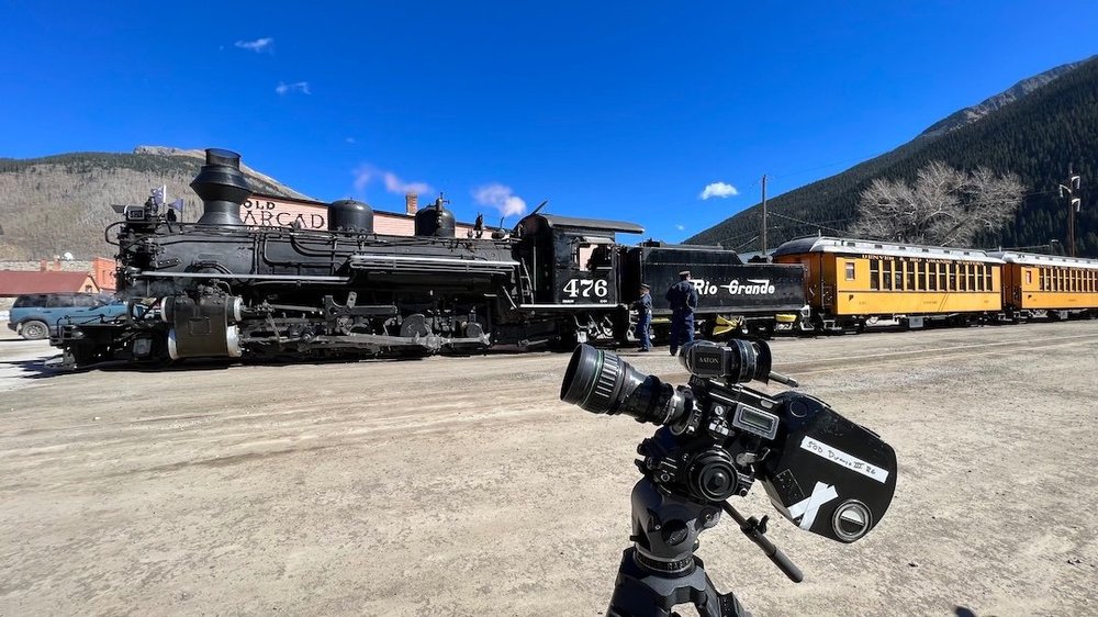 Special photography train in Silverton with XTR Prod