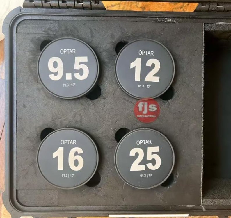 Used ILLUMINA OPTAR SET OF 4 - Cine Marketplace - Cinematography.com