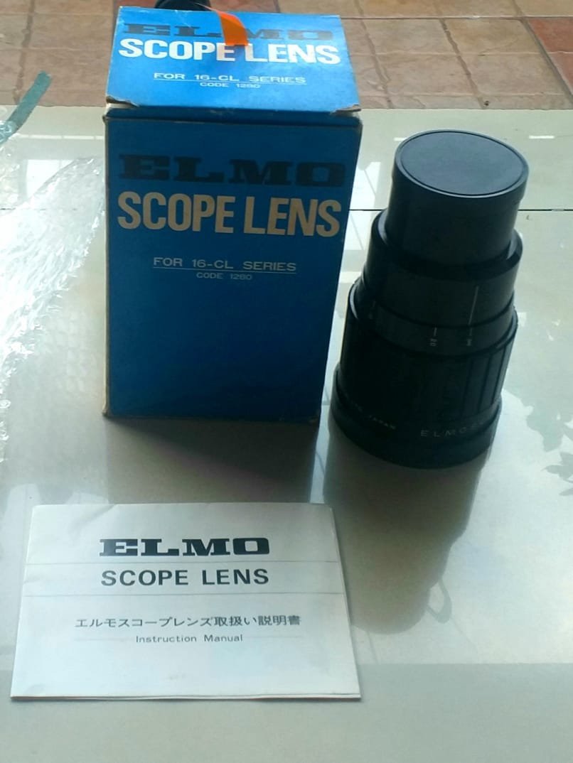 FS: original Elmo scope lens holder / bracket for 16CL