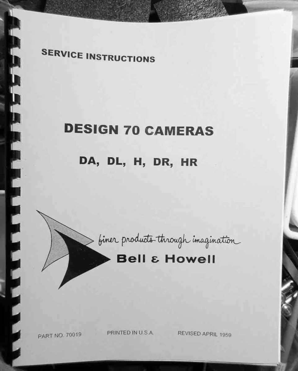 BELL & HOWELL 70-DR 動作未確認（BELL & HOWELL 70 DR 16mm