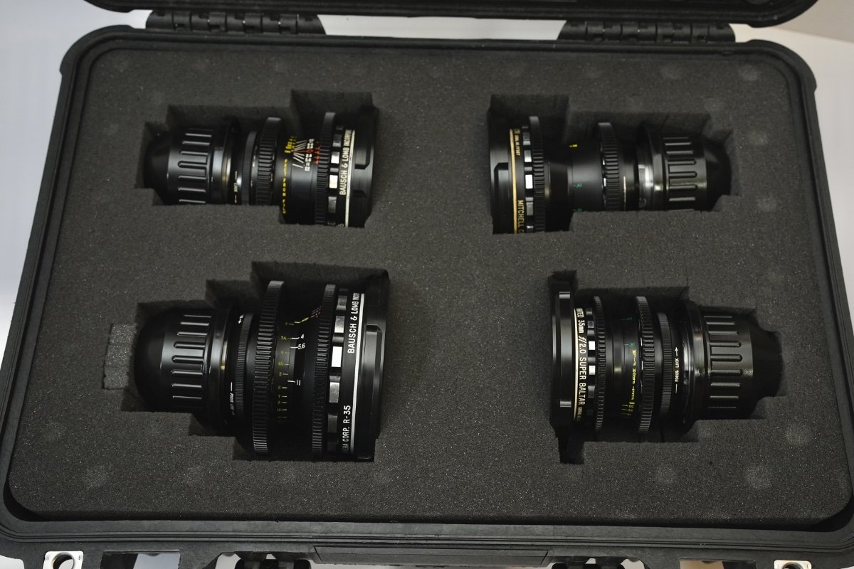 Bausch&Lomb Baltar 35mm F2.3 M改 Bausch & Lomb F2.3 Baltar fl. 75mm Mitchell BNC Mt. 35mm