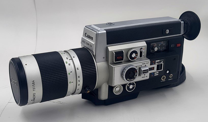 Canon Auto Zoom 1014 Electronic Super8 Movie Camera for Parts
