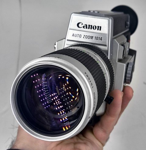 Canon Auto Zoom 1014 Electronic Super8 Movie Camera for Parts
